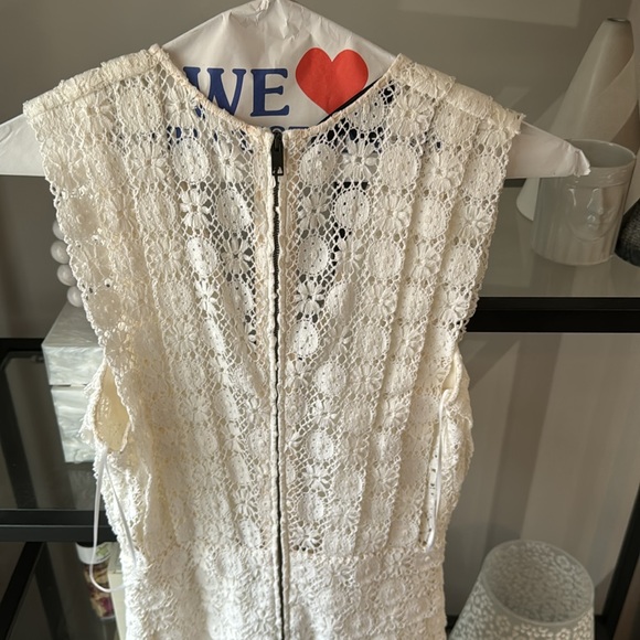 Burberry white lace dress sleeveless size Italy 38 - Picture 5 of 5